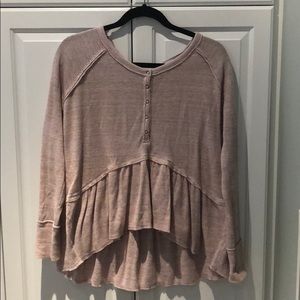 Xs free people long sleeve